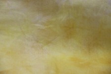 Lemon Drop, yellow gold HAND DYED RUG HOOKING WOOL Fat 1/8 Spotted Cur