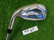 Tour Edge Bazooka 370 Left Hand 6 Iron Uniflex Steel Excellent