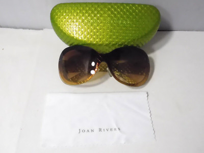 Joan Rivers Sun Glasses Classic Collection Original Case New Bee Signature