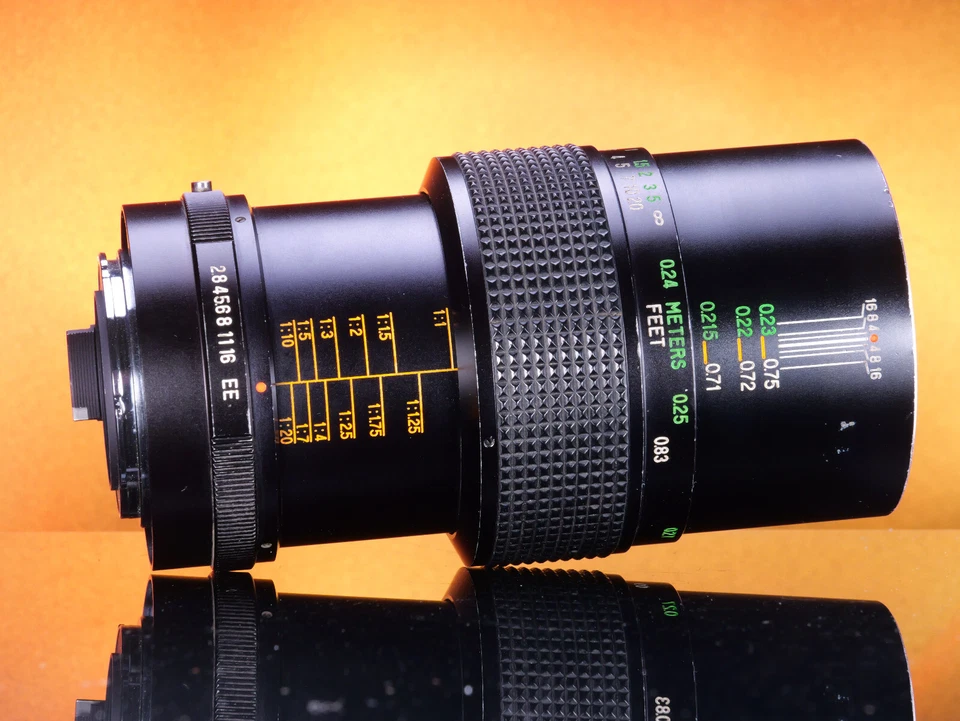 Vivitar Konica Macro Hexanon AR 55mm f/3.5 Manual Focus Lens #28504233 - Image 3 of 4