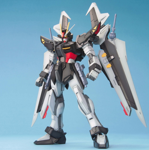 Gundam - 1/100 Strike Noir Master Grade Model Kit Mg Bandai-image