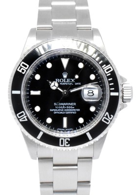 Rolex Submariner Date Steel Black Dial 