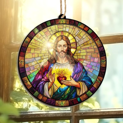 AVERXO Christian Gifts for Women, Men - Christmas Ornaments 2024, Catholic, S...