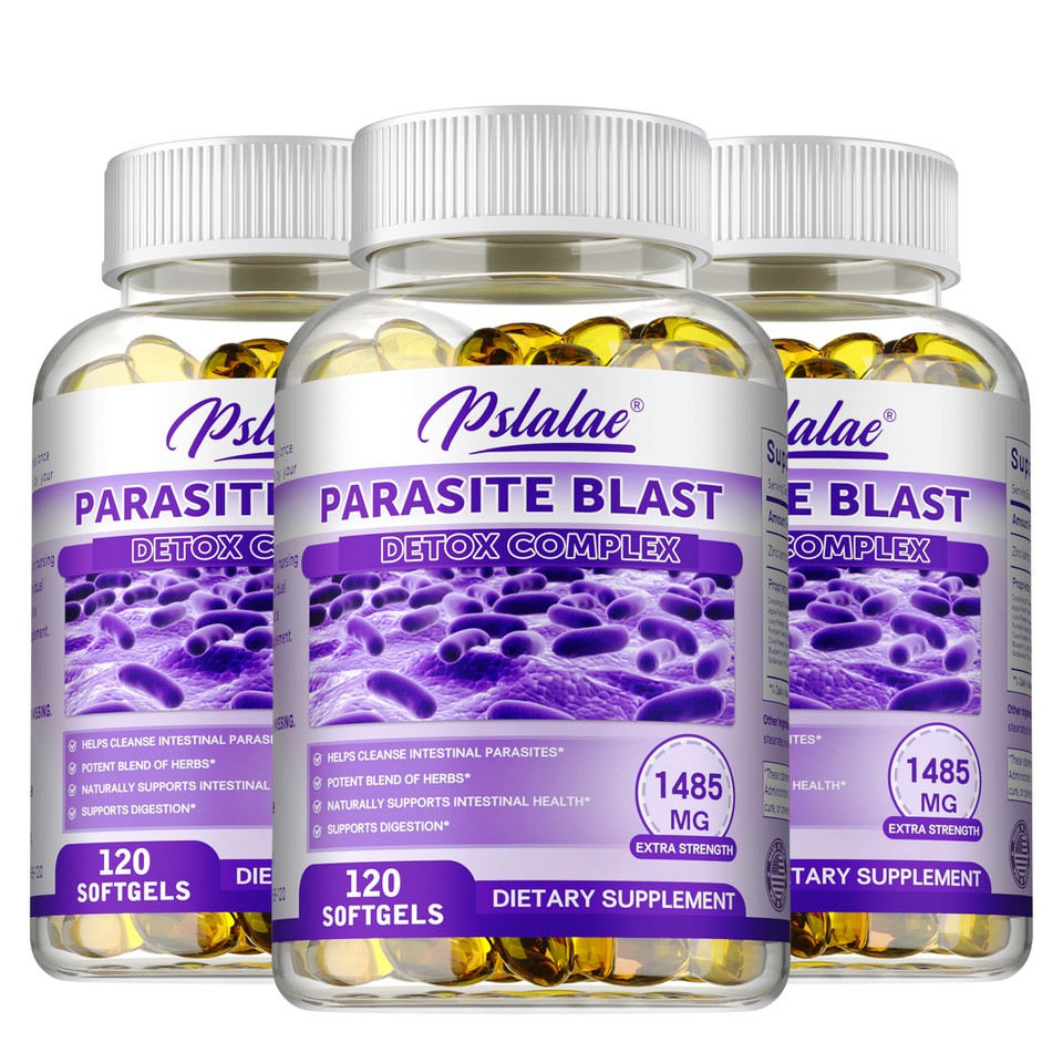 Parasite Blast Detox Complex 1475mg - Supporto Antiparassitario Con Zinco E Mirtillo