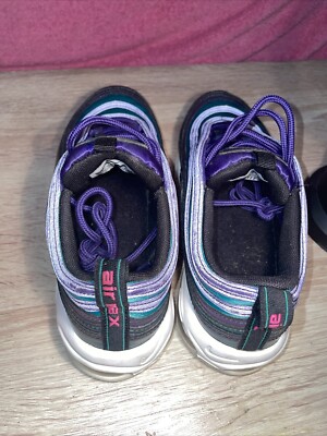 Nike Air Max 97 GS Iridescent Purple/Teal Shoes AV3181-500  display picture 2