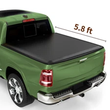 5.8FT Tri-fold Tonneau Cover Truck Bed for 14-18 Chevy Silverado/GMC Sierra 1500