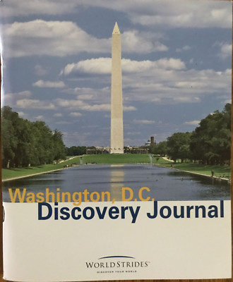 Washington D C  Personal Interactive Guide Booklet 78 pages