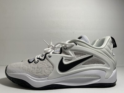 Nike KD 15 TB Promo White Black Mens Multi Sizes DX6648-100 | eBay