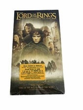 Never Circulated - The Lord of the Rings Fellowship of the Ring 2002 VHS Sealed