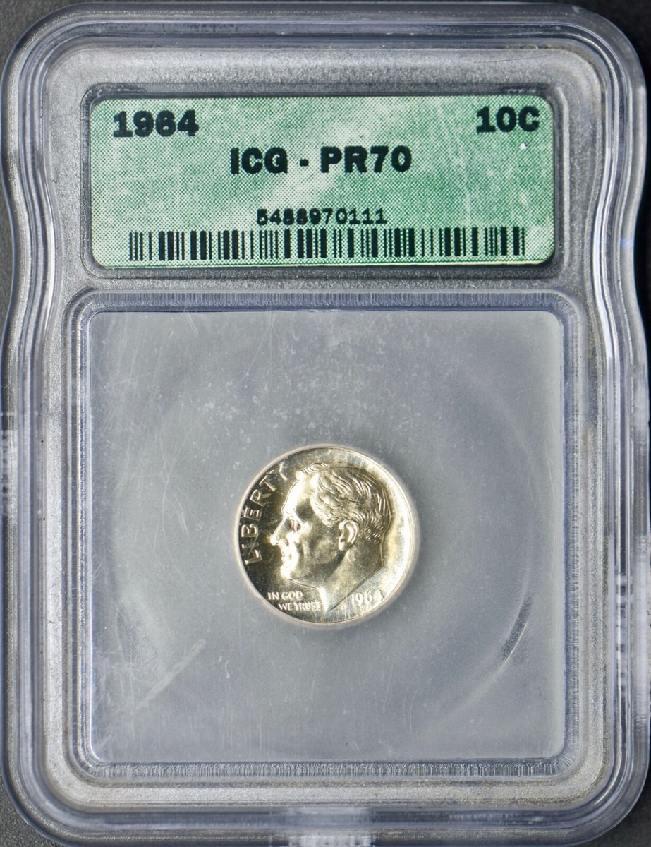 1964 Roosevelt Silver Dime - ICG PR70 - ✪COINGIANTS✪ | eBay