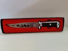 Original Bowie Knife  The Best Defense  Rostfrei /Buffalo's on the blade