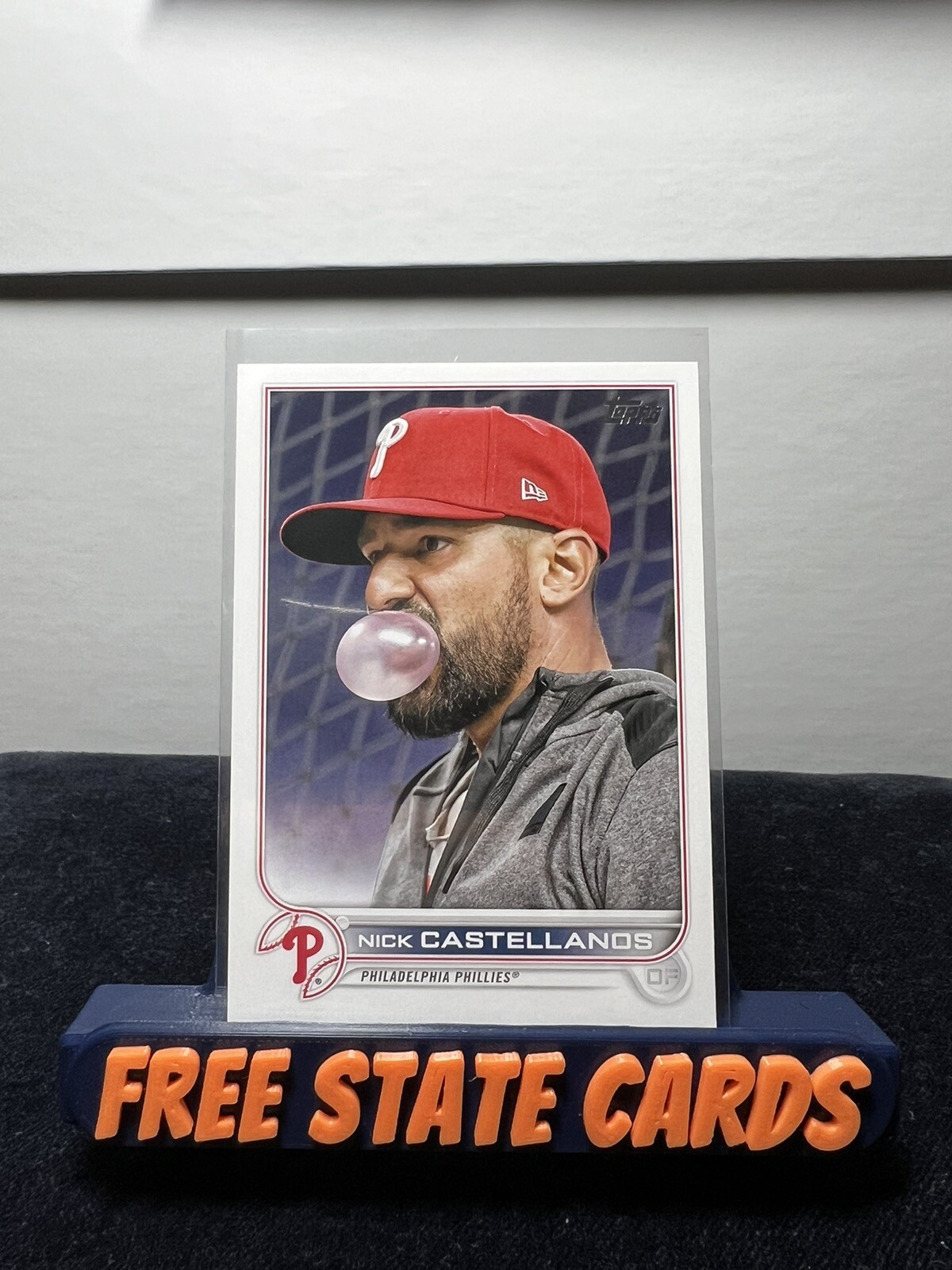 2022 Topps Update Nick Castellanos Variation Short Print SP #US266 Phillies