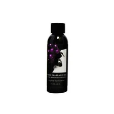 Earthly Body Edible Massage Oil Grape 2oz