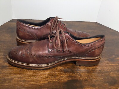 Johnston & Murphy J&M 1850 Wingtips Men's Size 10.5 Shoes 20-4364