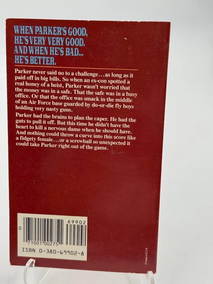 The Green Eagle Score Donald E. Westlake as Richard Stark Avon PB 1st Ed 5/1985 Foto 3 de 4