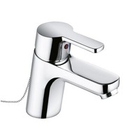Kludi Logo Neo 372830575 Single-lever Washbasin Tap With Chain And 3/8 Kludi Logo Neo 372830575 Single-lever Washbasin Tap With Chain And 3/8