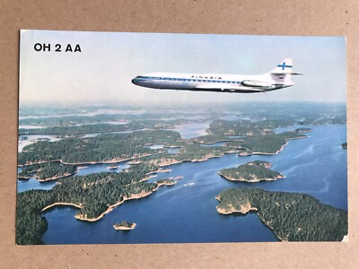 QSL-Karte OH2AA FINNLAND 30.11.69 FINNAIR