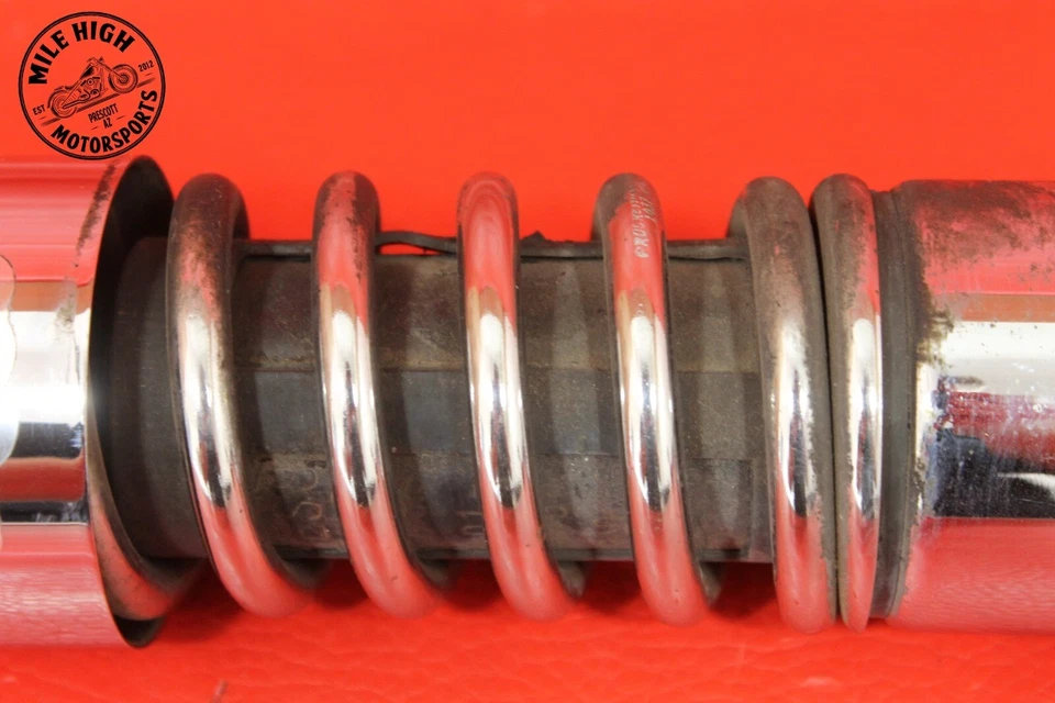 Harley-Davidson Dyna Wide Glide 1997 FXDWG suspensión progresiva juego de amortiguadores traseros Foto 3 de 4