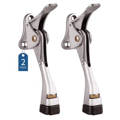 Heavy Duty Door Stops Long Kick Down Door Stop Door Lock Stopper With Rubber Tip