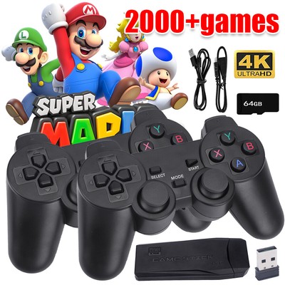 20000+  Retro Videospielkonsole TV Spiel Retro Konsole Emulator 4K+Controller