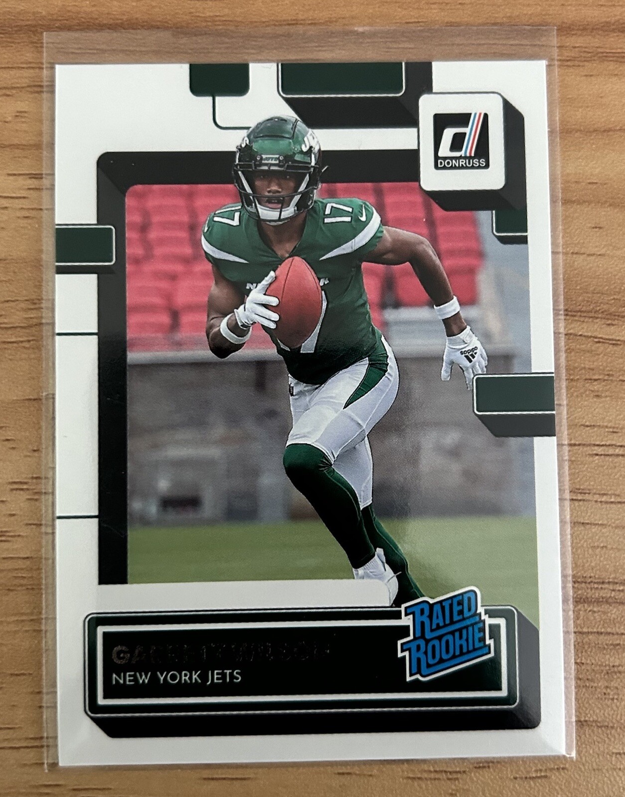 2022 Panini Score Garrett Wilson RC Rookie #306 New York Jets