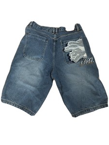 fubu denim shorts