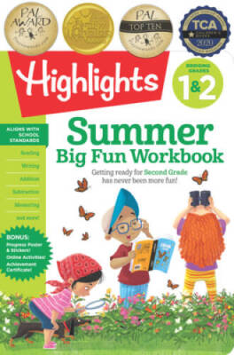 Summer Big Fun Workbook Bridging Grades 1 & 2 (Highlights(TM) Summ - VERY GOOD
