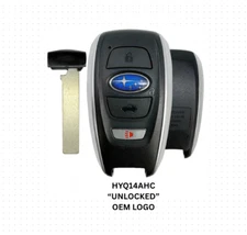 HYQ14AHC - UNLOCKED USED OEM Subaru Keyless Remote Smart Key 4B Trunk