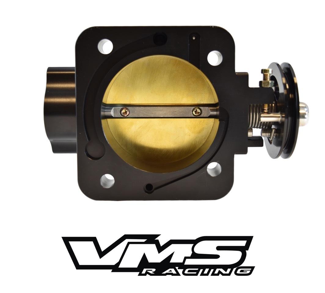 Corps D'Accélérateur VMS Racing 70 Mm - Aluminium, Pour Honda Civic SI, CRX, Integra GSR