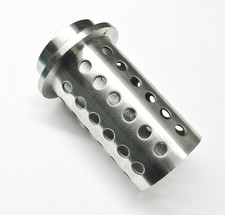 3x7 Perforated Flask 3" x 7" Casting Flask Vacuum Casting Stainless 1/8" Wall
