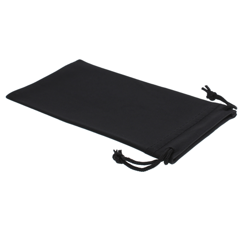 Bolsa de gafas Estuche de microfibra Bolsa de microfibra con cordón VC Negro - Imagen 5 de 11