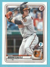 2020 Bowman First Edition Baseball Ryan Mountcastle Rookie Prospect Orioles