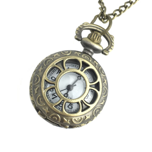 Steampunk necklace costume accessories jewelry pocket watch - Picture 1 of 5