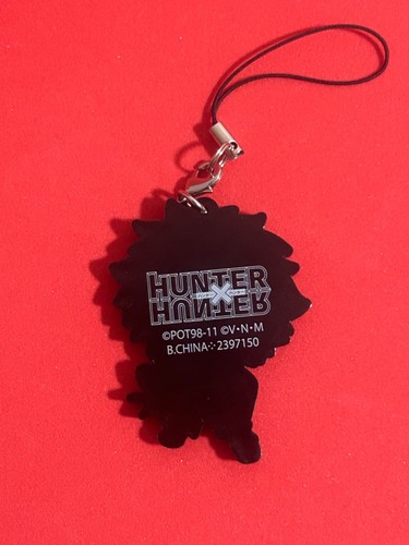 ☆ HUNTER × HUNTER Killua Zaoldyeck Rubber Strap Capsule Mascot 2 Anime From JPN - Picture 2 of 3