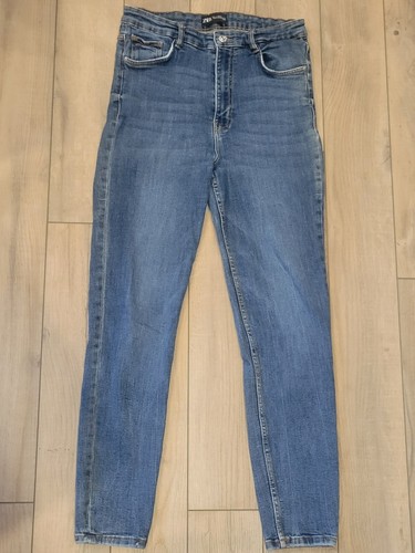 Jeans Zara Fille Taille 11-12 Ans - Modèle Skinny En Jean Bleu, Très Bon État Occasion