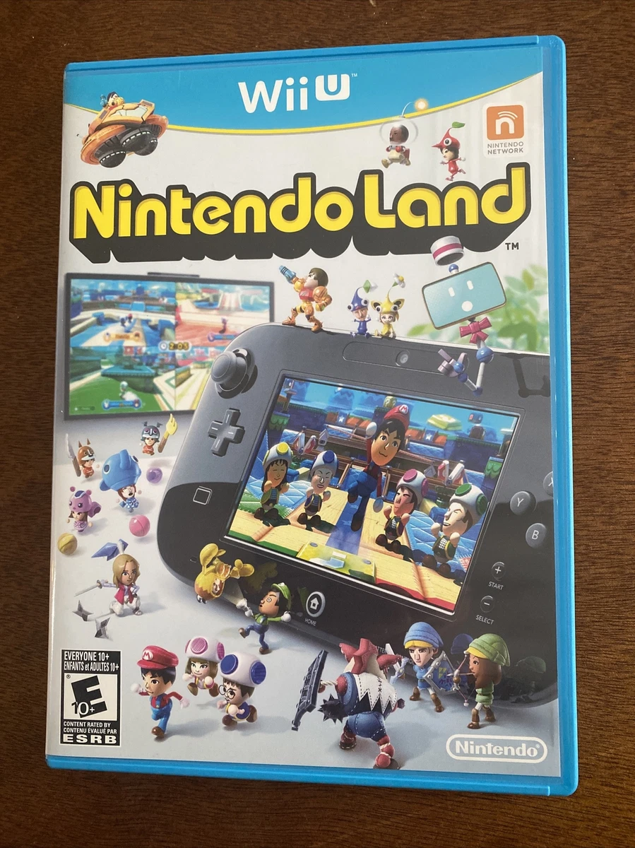 Nintendo Land (Nintendo Wii U, 2012) CIB Complete / Tested