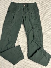L.O.G.G. Label of graded goods H M green cargo pants Boys Size 9-10Y Lined