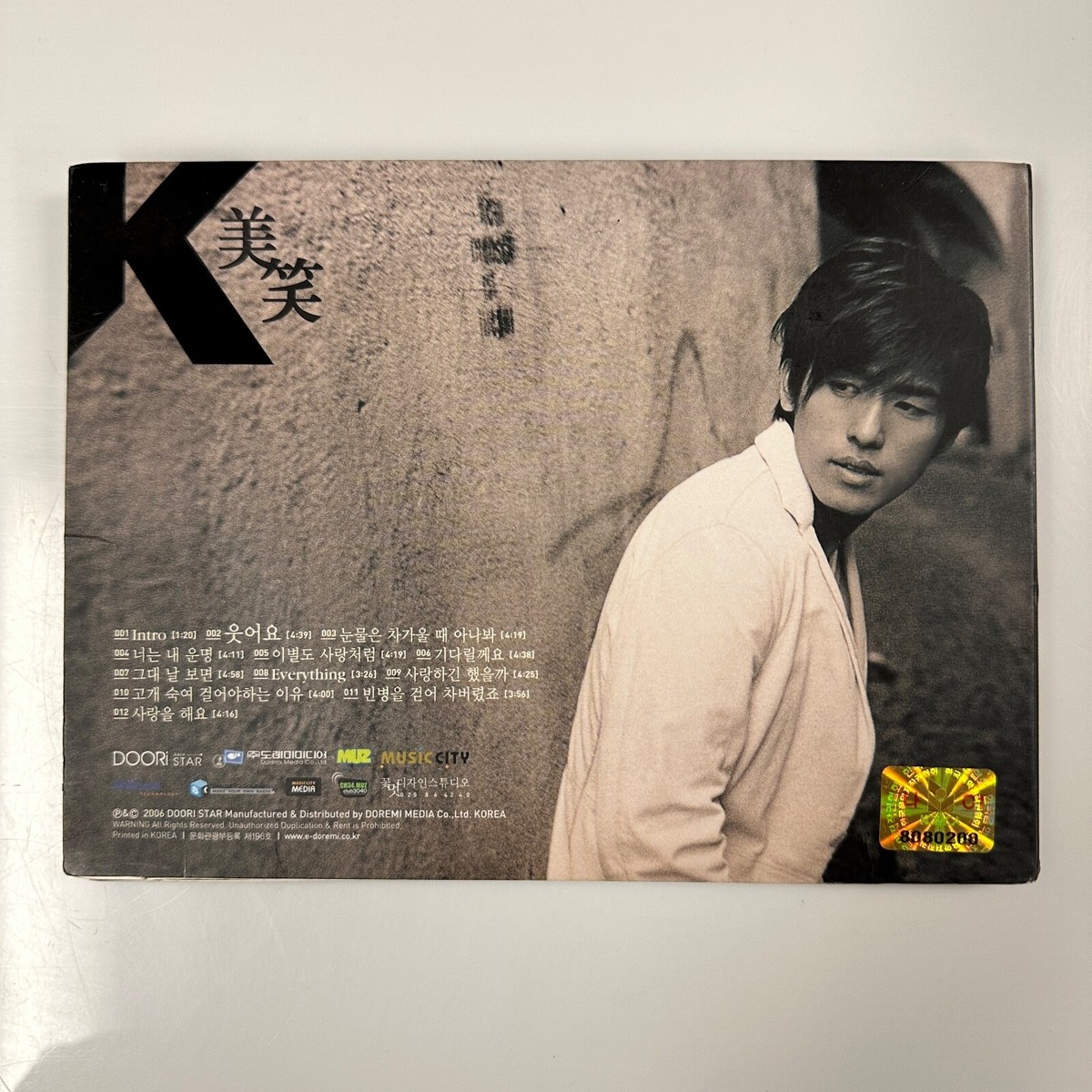 MIHO CD Album K Kang Yoon-sung K-POP Korean | eBay