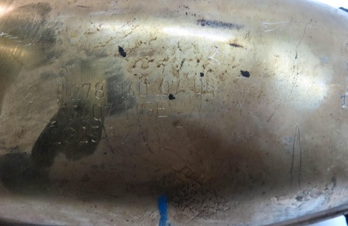 2013 MERCEDES ML550 (W166) 4.6L TURBO M278 ENGINE EXHAUST MANIFOLD PIPE SET 2 - Picture 6 of 8