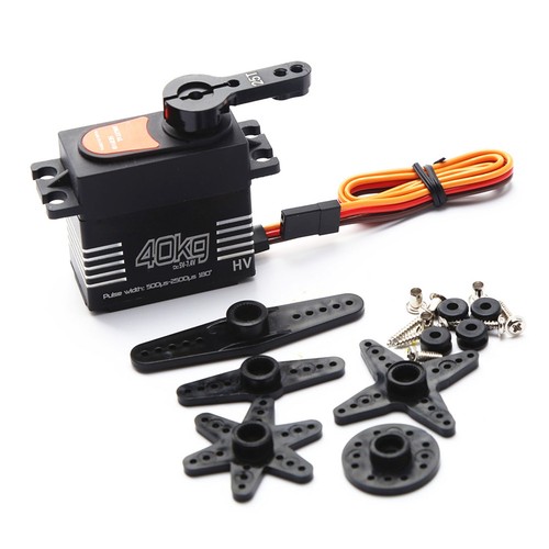 40KG RC Digital Servo Metal Gear Waterproof High Torque for 1/8 1/10 RC Car T1L4 - Picture 12 of 12