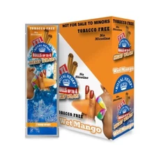 Hemparillo XXL Size Hemp Papers 2 Count Per Sleeve Pack of 25 (Wet Mango)