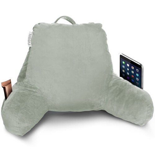 Bed Rest Reading Pillow for Kids & Teens Memory Foam TV Pillow With Arms Support - Picture 137 of 144