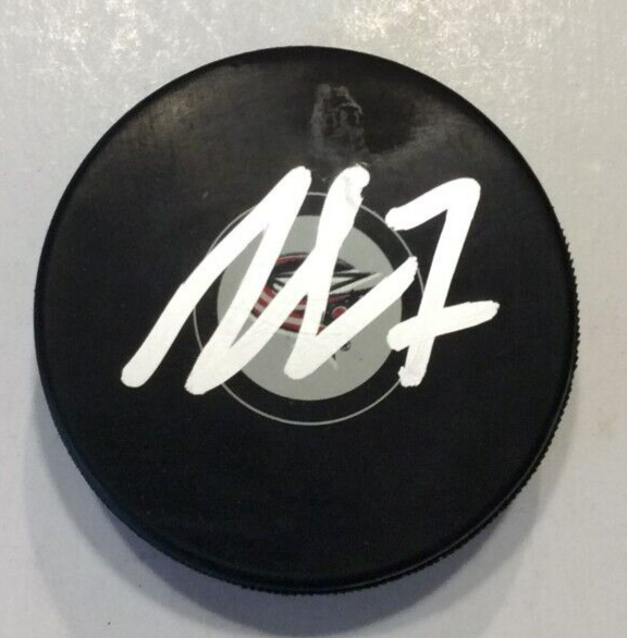 Sean Kuraly Autographed Signed Columbus Blue Jackets Puck NHL Star