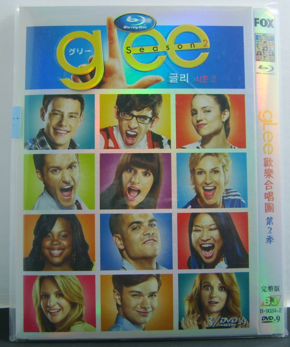 Glee Season 2 Import DVD-9Full 1080P Rate 7 Japanese BluRay