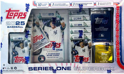 Topps 2025 Series One MLB Baseball Trading Card SUPER BOX