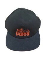 Gorra ajustable Puma Core Super Puma Dad negra/roja nueva con etiquetas gorra de baloncesto sombrero