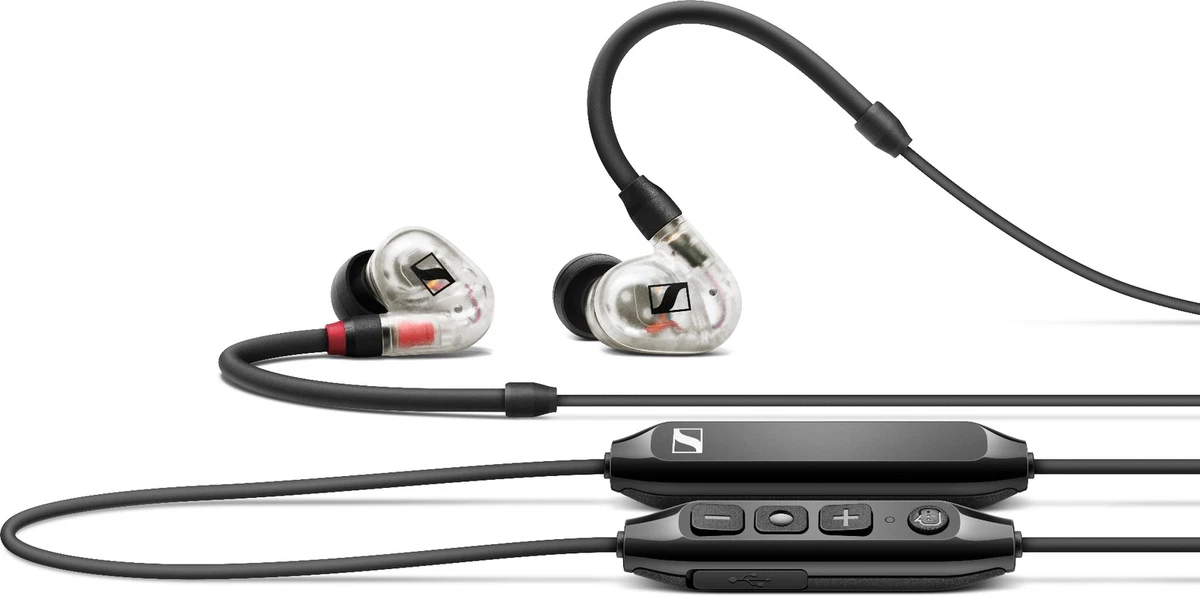 Sennheiser IE 100 Pro Dynamic Wireless In-Ear Headphones, Clear