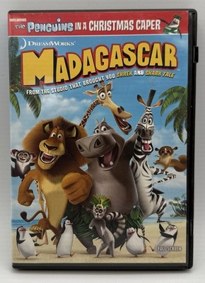 Madagascar (DVD Full Screen) Plus  The Penguins In A Christmas Caper  2005