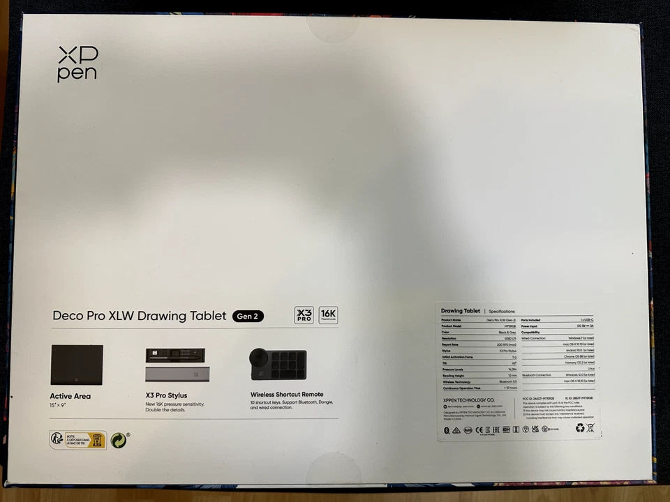 XPPen Deco Pro XLW Gen. 2 | Grafiktablett | Pen Tablet - Bild 4 von 4