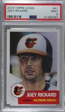 2018 Topps Living Set Online Exclusive /5791 Joey Rickard #41 PSA 9 MINT 5wg